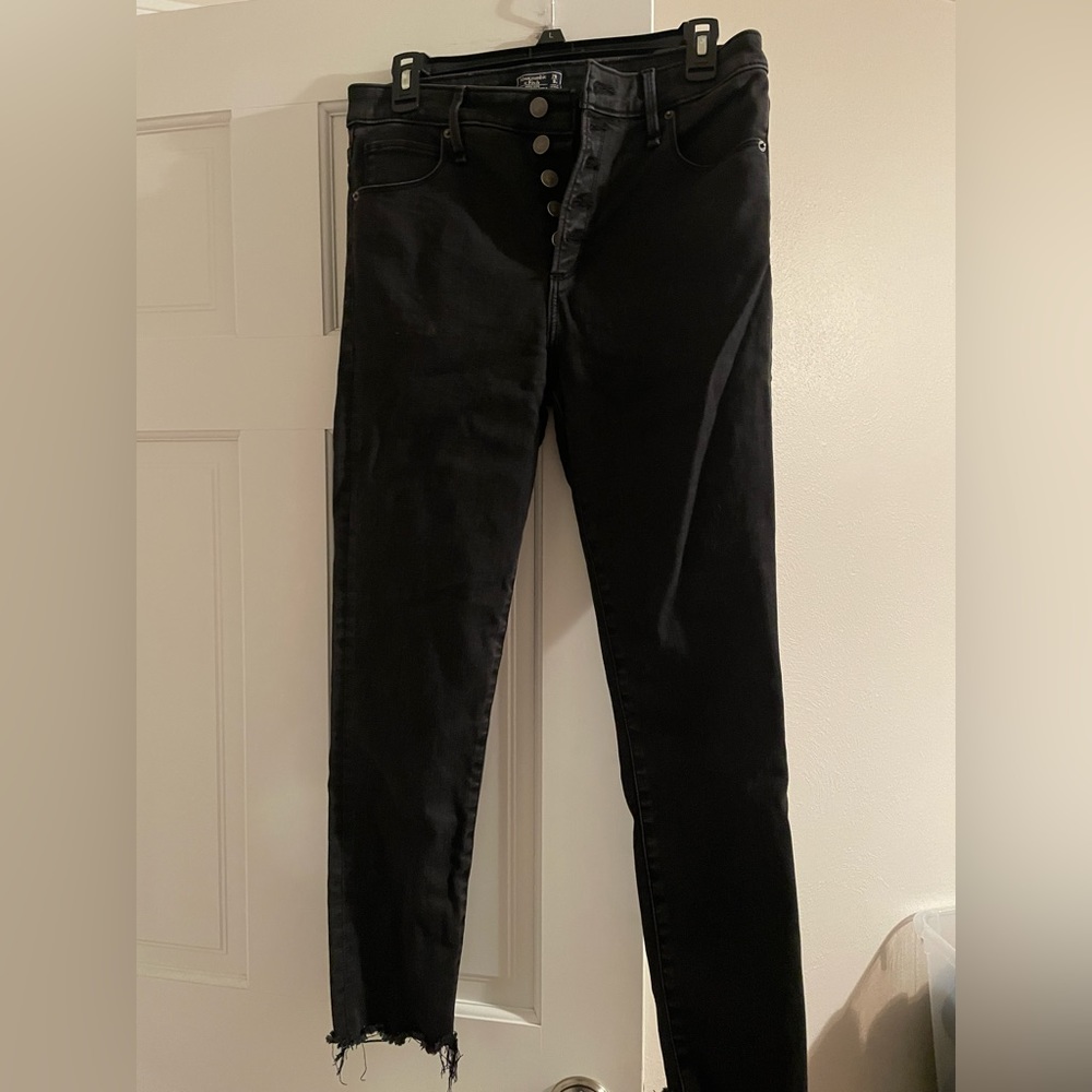 Abercrombie and Fitch high rise super skinny ankle (29)